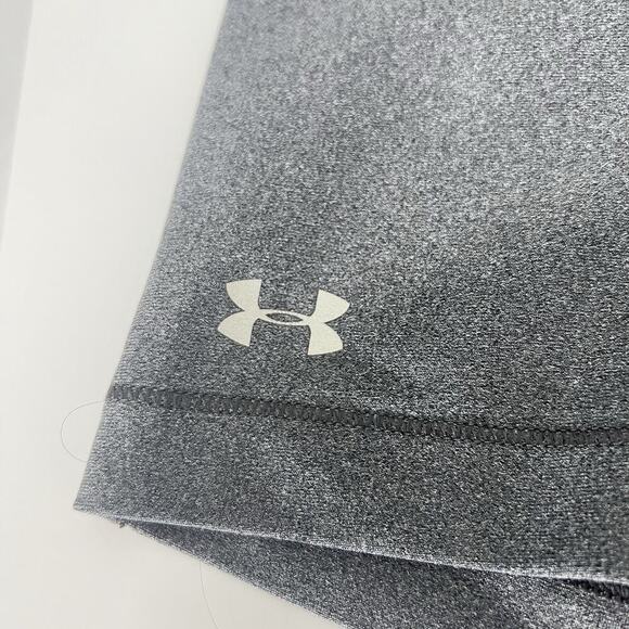Under Armour HeatGear Armour Shorty Women's Compression Shorts Gray Medium - Picture 3 of 7